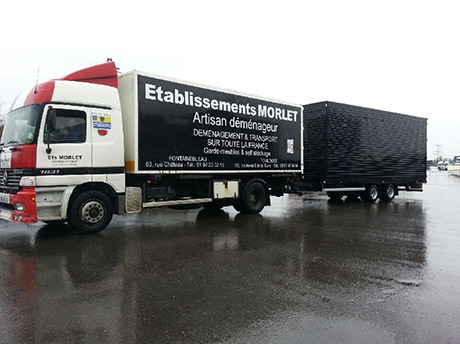 Camion remorque